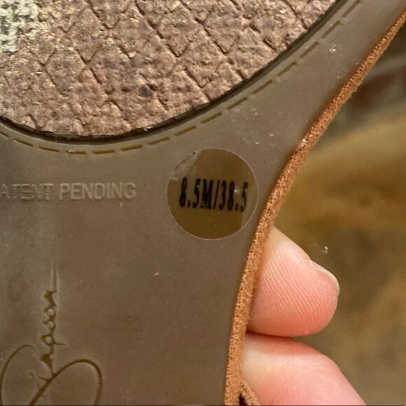 Jessica Simpson JP- Zelssa lace up pointed toe flats - Picture 4 of 7